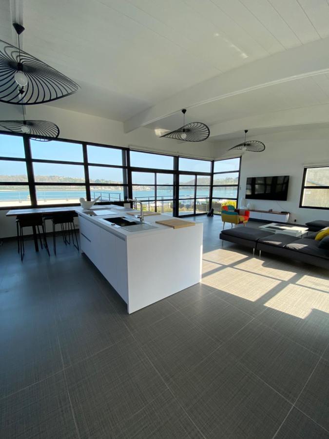 Maison Villa Montmarin Vue Mer Bretagne Nord Vers Roscoff Carantec Morlaix Plouescat Locquenole Avec Son Spa Et Sa Vue Mer Eksteriør bilde
